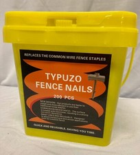 200 pcs Typuzo Fence Nails, replaces wire fence staples, Quick  Reusable