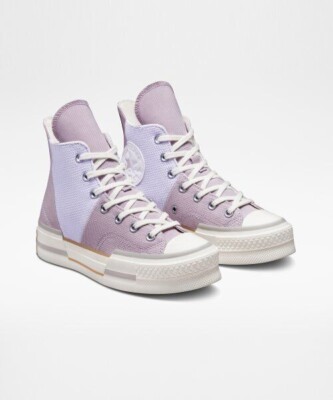 Converse Chuck 70 Plus High Colorblock Lucid Lilac Women 7
