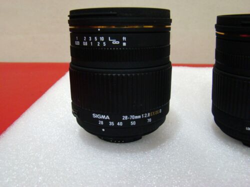 Sigma Zoom EX DG 28-70mm F/2.8 D Nikon F mount interchangeable lens - Picture 9 of 14