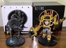 Quantum Mechanix QMx Alien Xenomorph & Ellen Ripley Q-Fig PVC Figures Q Fig