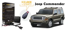 Flashlogic Add-On Remote Start for Jeep Commander 2008 V8 Plug And Play Harness