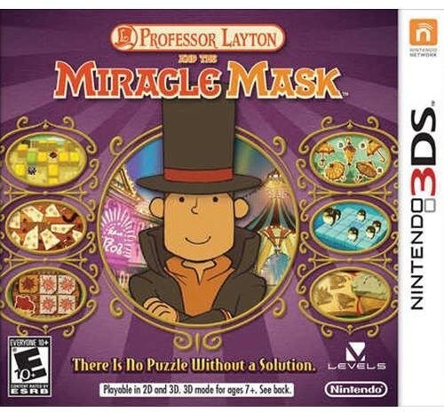 Professor Layton & the Miracle Mask - Nintendo 3DS