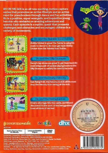 Bo On The Go Season 1-2 Selected 4 Episodes DVD Pre-School Children Free Ship - Picture 2 of 8