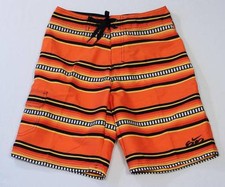 Nike Orange 6.0 Cargo Board Shorts Swim Trunks NWT