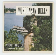 Wisconsin Dells Wisconsin 1971 View-Master Packet A-526 with Factory TEST Reels