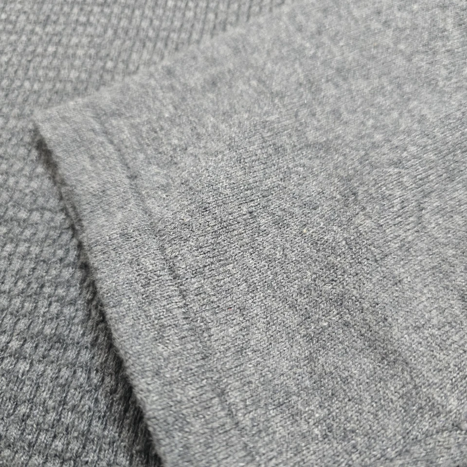 Zachary Prell хлопок кашемир вафель воронка 1/4 молнии свитер серый мужской XXL - Изображение 4 из 4