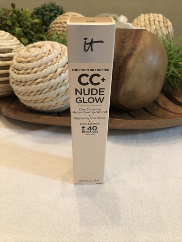 IT Cosmetics CC+ Nude Glow Serum Foundation SPF40 - LIGHT-Exp 05/24 New - Picture 5 of 9
