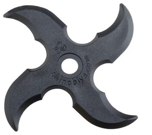 Syriken Small throwing blade made of rubber 6-piece set - Picture 4 of 6
