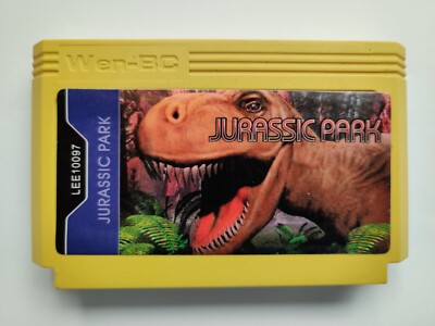 JURASSIC PARK  - RARE Famicom Famiclone Nes Cartridge