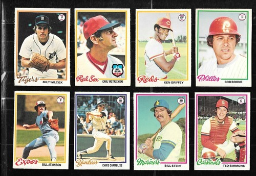 1978 OPC O PEE CHEE TOPPS MLB BASEBALL CARD 122-242 & WRAPPER SEE LIST - Picture 40 of 247
