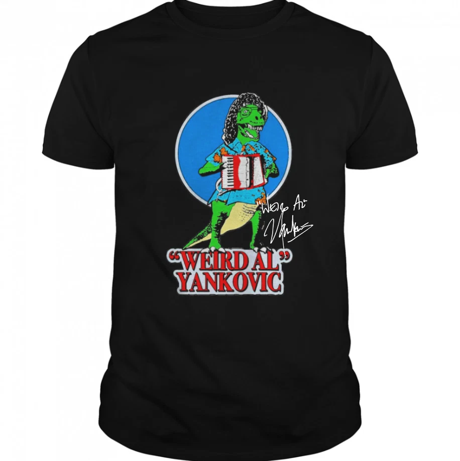 T-shirt Weird Al Yankovic UHF Noir Coton - Tailles S à 5XL - Neuf Étiquettes USA