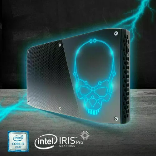 blæk Bliv forvirret støbt Intel Skull Canyon NUC6i7KYK i7-6770HQ Thunderbolt 3 NUC 8GB RAM 128GB NVME  SSD | eBay