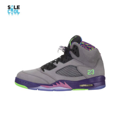 grey black and purple jordans