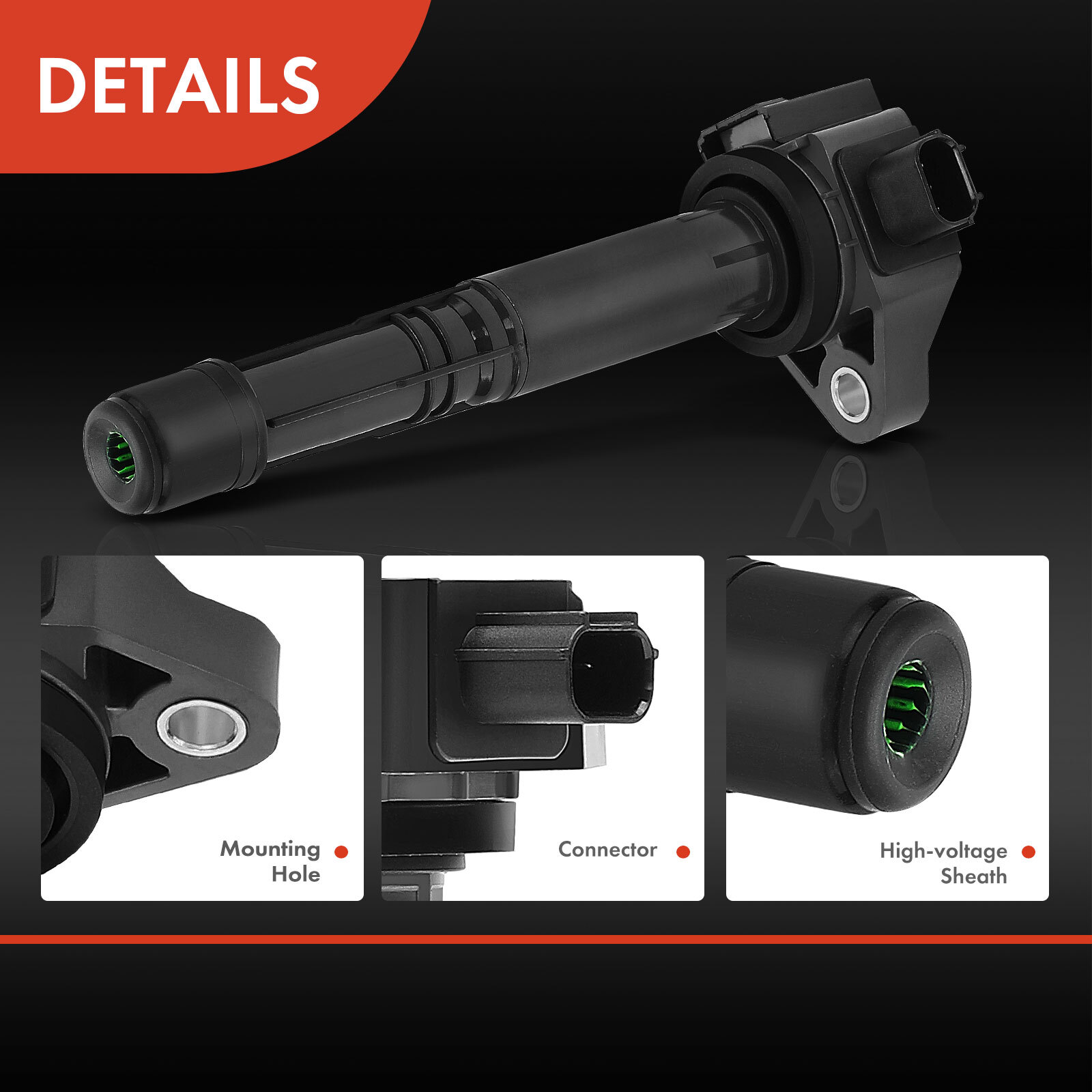 4x Ignition Coils for Honda Accord 20132017 CRV 20152019 Acura ILX