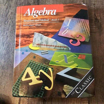 Algebra: Structure and Method, Book 1 - Hardcover By Richard G Brown - GOOD