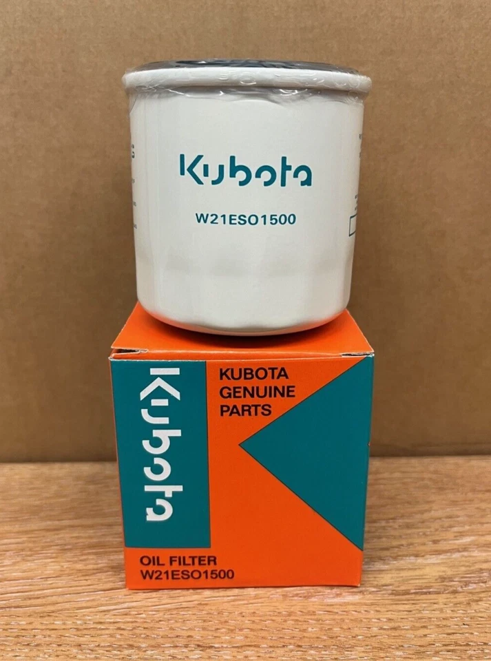 GENUINE KUBOTA OIL FILTER W21ESO1500 FOR GR2120, G231, G1700HST, BX2350D, G231