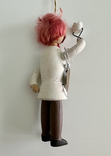 Vintage Vintage Mein Lieblingszahnarzt 1981 Kurt Adler Holz Weihnachtsschmuck/Geschenk - Bild 6 von 7