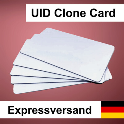 1-20 NFC Karten veränderbare UID gen 1 - Magic Tag Clone Cards 4-Byte