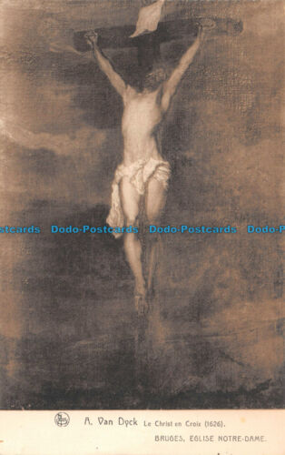 R113282 A. Van Dyck. Le Christ en Croix. Ern. Thill. Nele - Zdjęcie 1 z 2