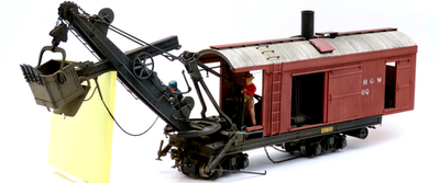 #ad Durango Press Wiseman Powered Scale Model of Marion RR Steam Shovel Inv. #DA995 $648.00