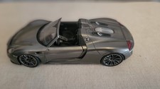2013 Rare MINICHAMPS Paul's Model Art Porsche 918 Spyder Grey 1:18 