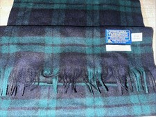 Pendleton Sciarpa Lana Tartan Orologio Nero