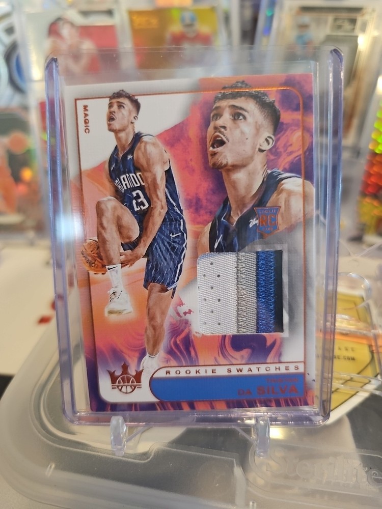 2024-25 Panini Court Kings Tristan Da Silva Rookie Swatches #/49