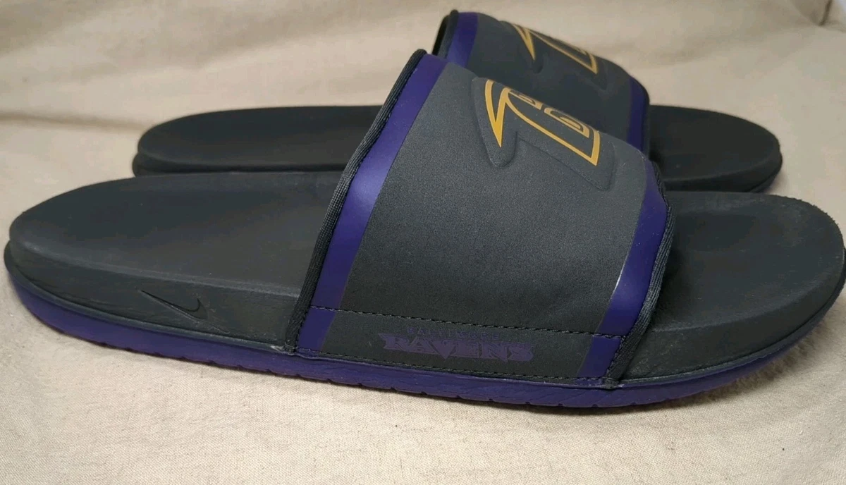 NIKE OFFCOURT SLIDE BALTIMORE RAVENS \