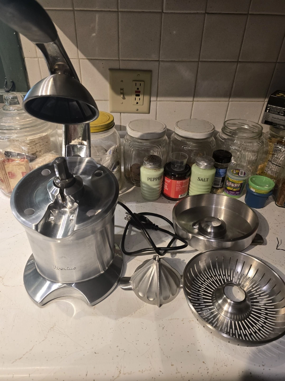 Breville Citrus Press 800CPXL Stainless Steel Professional Juicer Tested Works
Opens in a new window