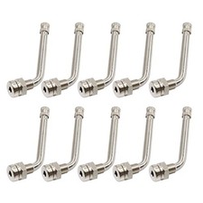 10 Pack Valve Stem, Truck Tire Valve Stems TR545D 60 Degree Valve Stem