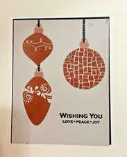 Simon Says Stamp ORNAMENTS Stamp  die cuts