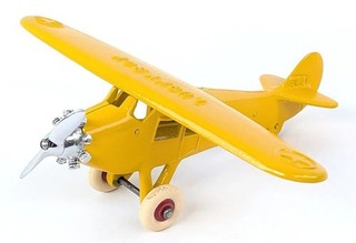 GRANDE AEREO/AEREO GIOCATTOLO MONOPLANO IN GHISA LUCKY BOY ANNI 20 di DENT HARDWARE