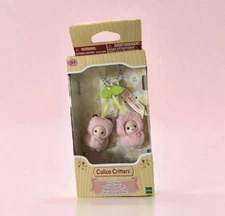 Calico Critters Sylvanian Families Authentic Cherry Keychain Charm Fauna Flora