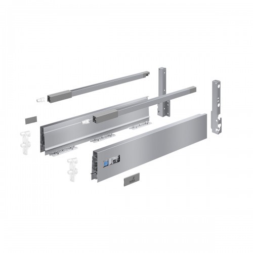Tiroir casserolier Innotech Atira argent HETTICH H176mm L420mm quincaillerie premium
