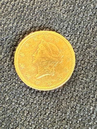 U.S 1851 O 1 Dollar Gold coin * Liberty Head type 1 * Super Rare *