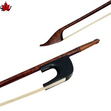 Strong Germany style snakewood upright bass 3/4 bow,white Mongolia Horse hair
