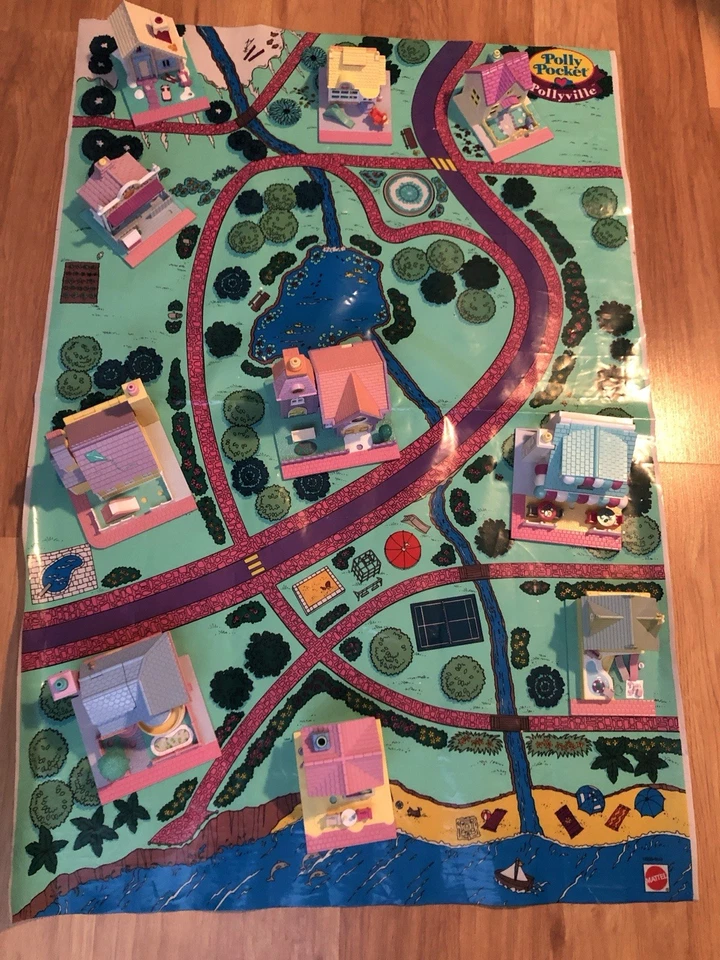 复古 1993 Polly 口袋 Pollyville 超级套装 — 第 2/4 张图片