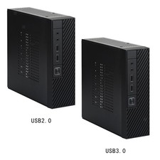 ITX Computer Case M06 Desktop Case Small Simple to Use with Heat Dissipation