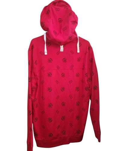 Tommy Hilfiger Herren Hoodie Pullover leichtes Sweatshirt Mahagoni Gr. XLT - Bild 2 von 5