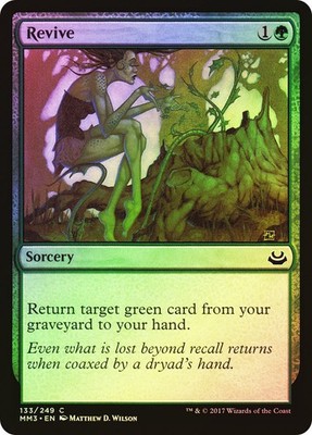 MTG FOIL Revive  - Modern Masters 2017 #133