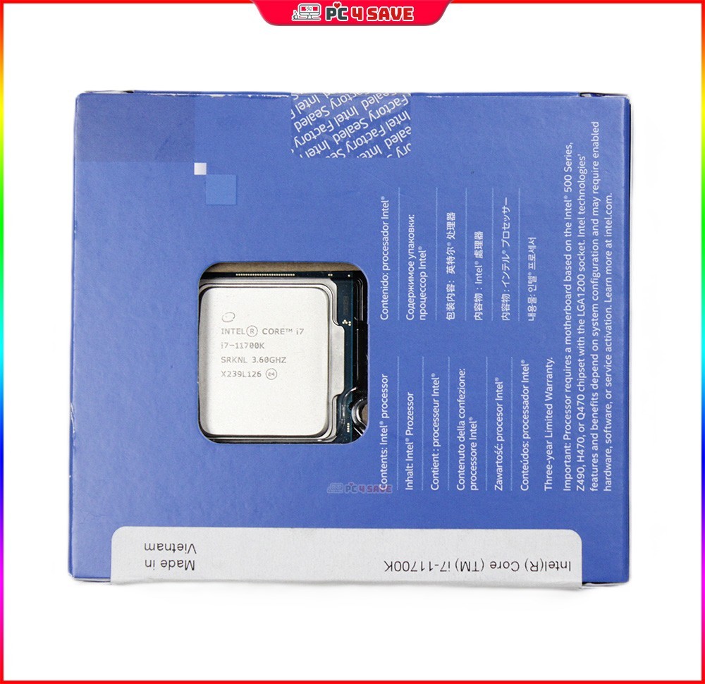 Intel Core i7-11700K Processor (5 GHz, 8 Cores, Socket
