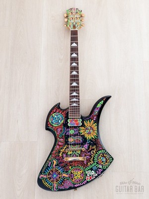 2000s Fernandes Mockingbird Hide Signature MG-120X, Graphic on