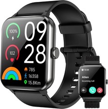 Smart Watch Women Men Heart Rate Blood Pressure Blood oxygen Fitness Tracker US