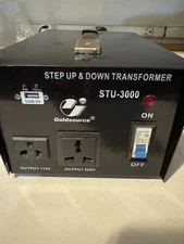 Gold source STU-3000W Voltage Converter Power Transformer Step Up/Down 110V-220V