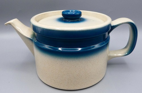 Tetera Wedgwood Blue Pacific - Diseño descontinuado hecha en Inglaterra