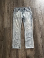 Helmut Lang AW1998 Pant Splatter Men  s Archival Denim Jeans Size 32 / L