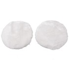 Wool Buffing Pad for Wood Products and Stainless Steel 2pcs 4Inch 100mm