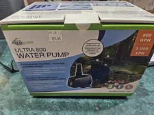 Aquascape Ultra 800 Fountain & Pond Pump 91007 W Fitting Adapters