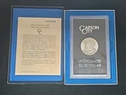 1883-CC $1 GSA Morgan Silver Dollar with Box & C.O.A.