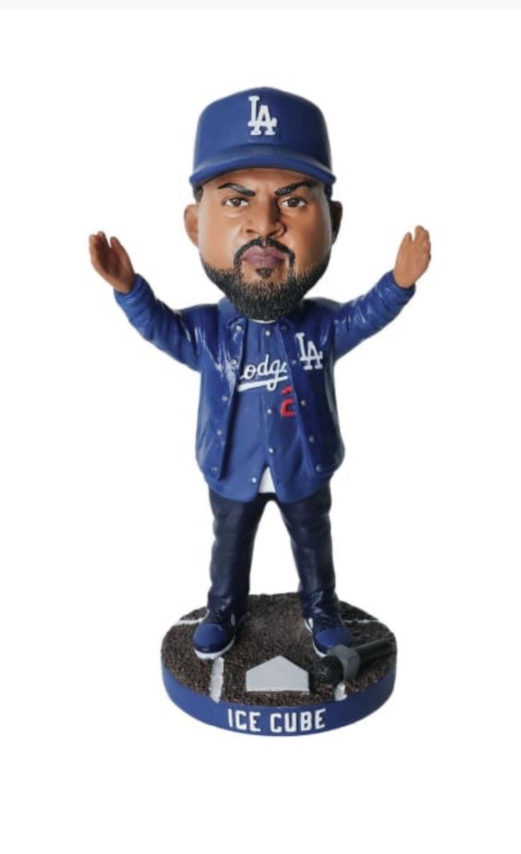 ドジャース ICE CUBE ボブルヘッド 🎤🎧🎵 Ice Cube Bobblehead Los Angeles Dodgers SGA Giveaway